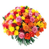 100 Mixed Roses